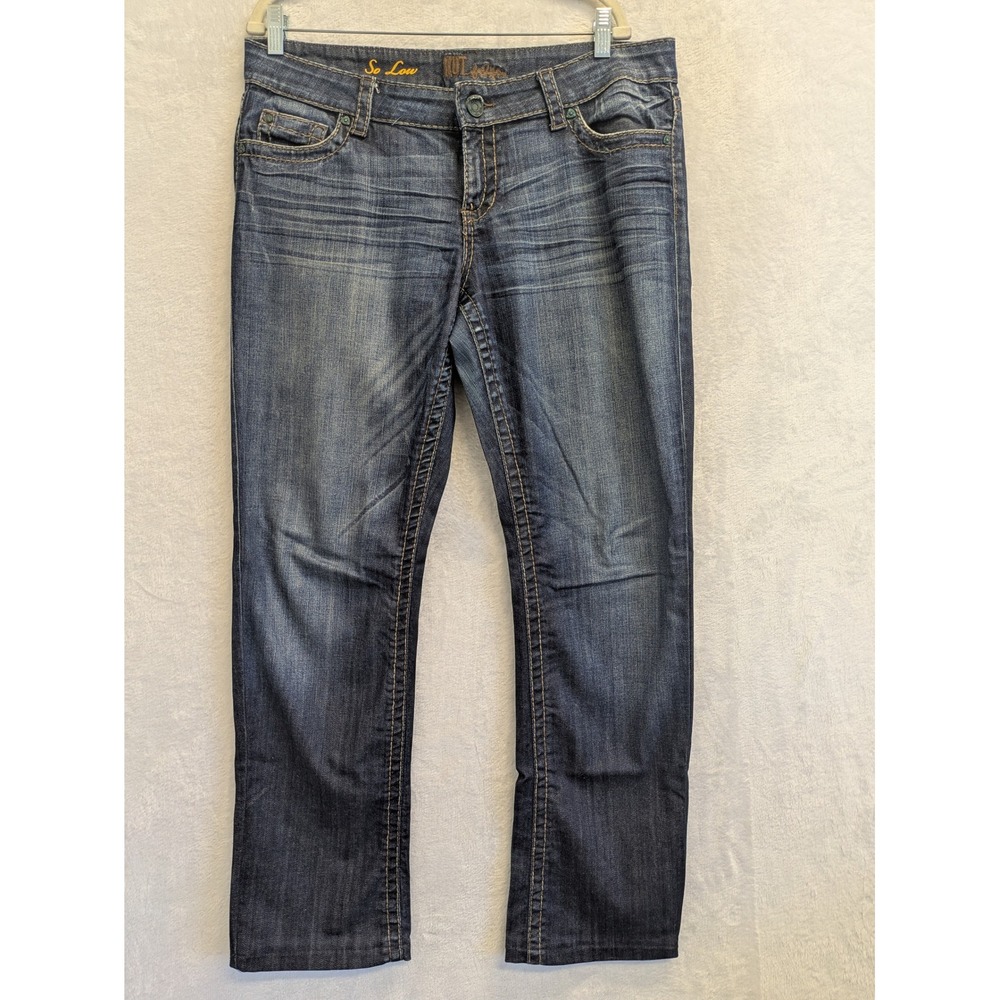 Kut from the‎ Kloth Jeans Women's Size 14 Dark Wash Straight Leg Denim